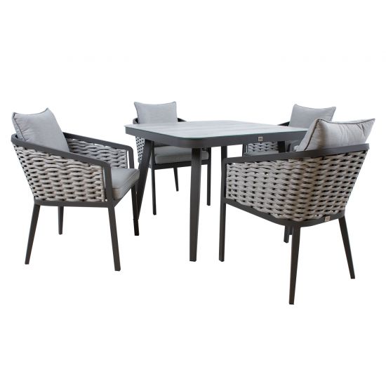 garden bistro set 4 chairs